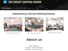 Tablet Screenshot of glastonburysecretmeetingrooms.com